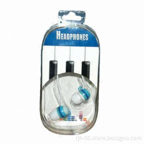 Promotional stereo wire earbuds